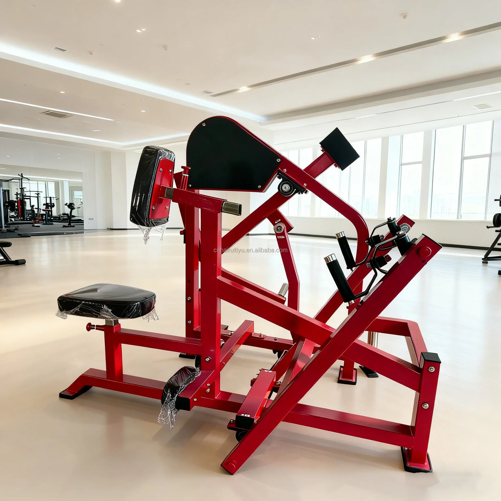 Wholesale Commercial Use Plate Load Gym Equipment Seated Row Machine For GYM