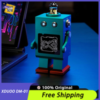XDUOO DM-01 Robot Hi-Res Headphone Amplifier DAC Small Decoding Ear Amplifier USB Bluetooth Inputs Supports DSD256 Chip CS43131