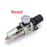 AW2000-02 AW3000-03 AW4000-04 Air Oil Water Seperator Filter Air Controller Pneumatic Pressure Regulator Compressor Filter