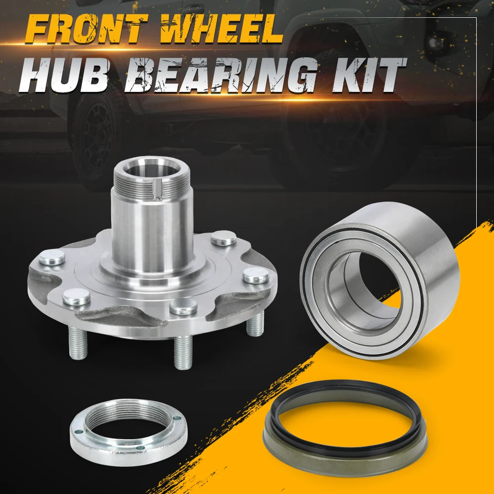 710571 Front Wheel Hub Wheel Bearing Kit For Toyota 4 Runner 2WD Sequoia Tundra Tacoma WH5170112W NT517011