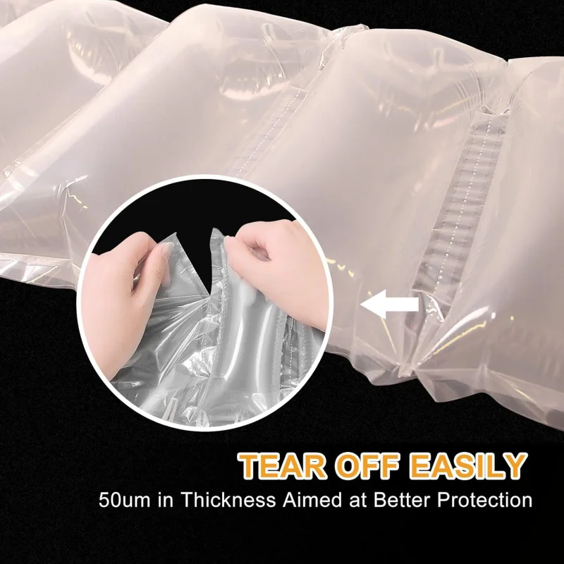 Bags Packing 400 Count Inflatable  Pillows with pump 4.72x7.87 Recyclable Packaging Filler