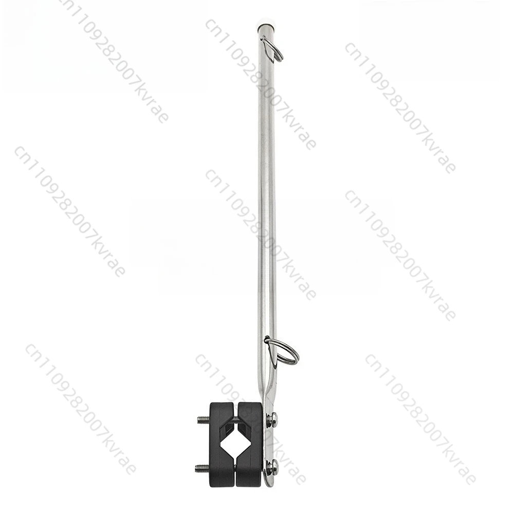 stainless steel 304 flagpole yacht marine installation hardware fittings pipe diameter 7/8-1 