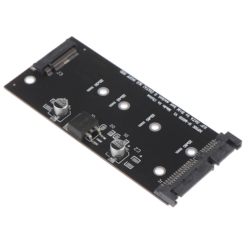 2.5 "SATA 3 naar B + M Sleutel SATA M.2 NGFF SSD Converter Adapter Kaarten Hoge Snelheid voor PC Laptop