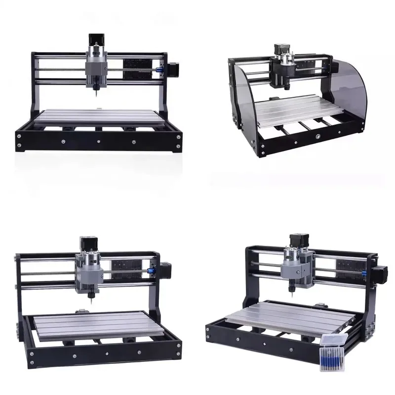 3018 CNC Engraving Machine 3 Axis Laser Woodworking Router Grbl Control Desktop Milling Carving Tool for Relief Plane view 2
