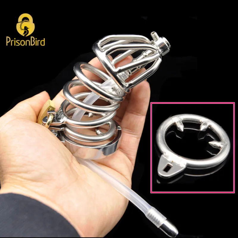 Chaste Bird NEW Stainless Steel standard Device Chastity Cock Cage Penis Ring Adult Sex Toys A309