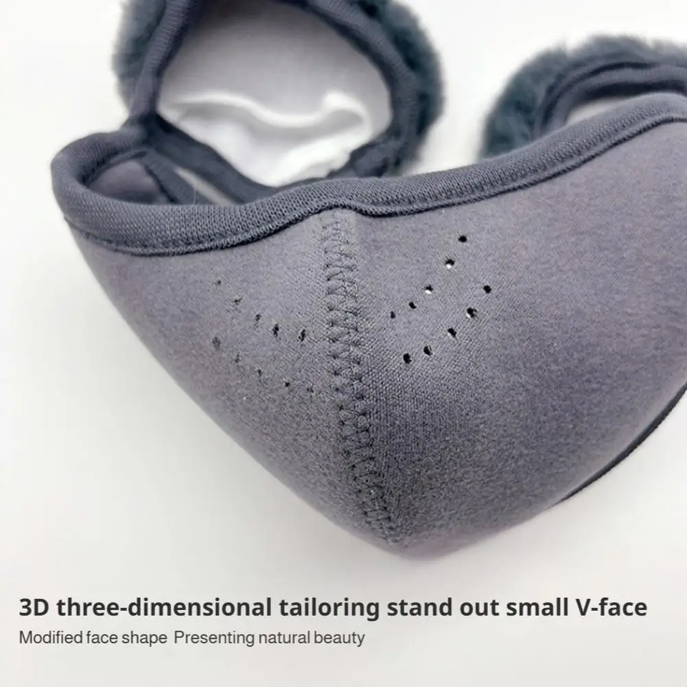 1pc-Winter Mask Warm Mask, Full Cover Face Mask Outdoor Windproof Mask, Breathable Thickened Dustproof Reusable Mask ﻿