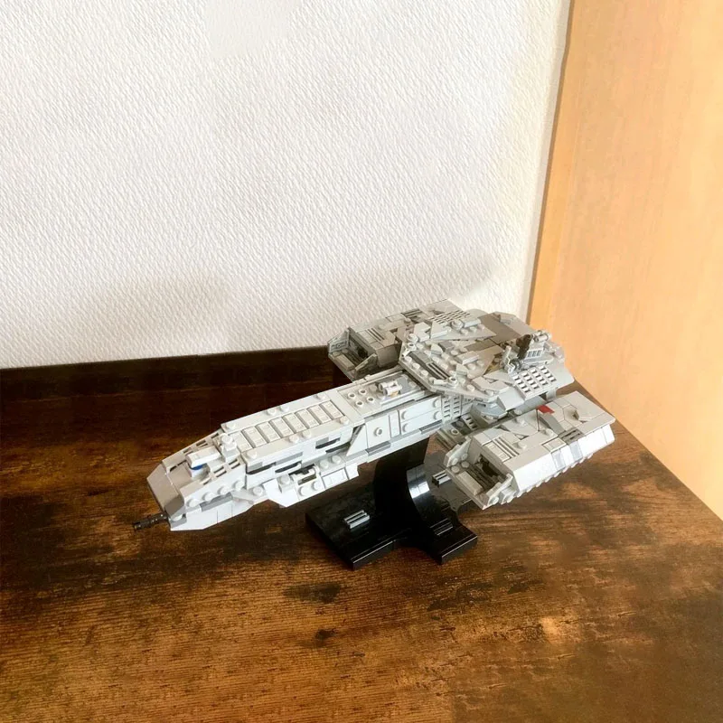새로운 MOC BC-304 Daedalus 클래스 Battlecruiser 미디 스케일 빌딩 블록 키트 스타쉽 시리즈 DIY 벽돌 세트 모델 장난감 선물