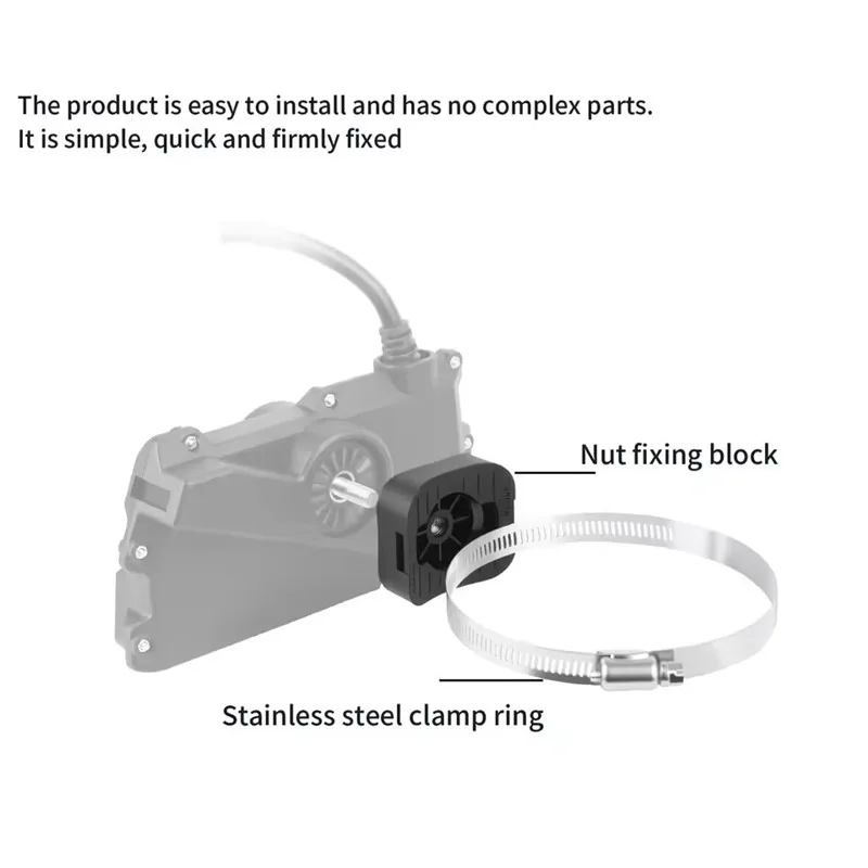 LVS34 LiveScope Plus Transducer Mount 0° Angle Housing with Precision Adjustment