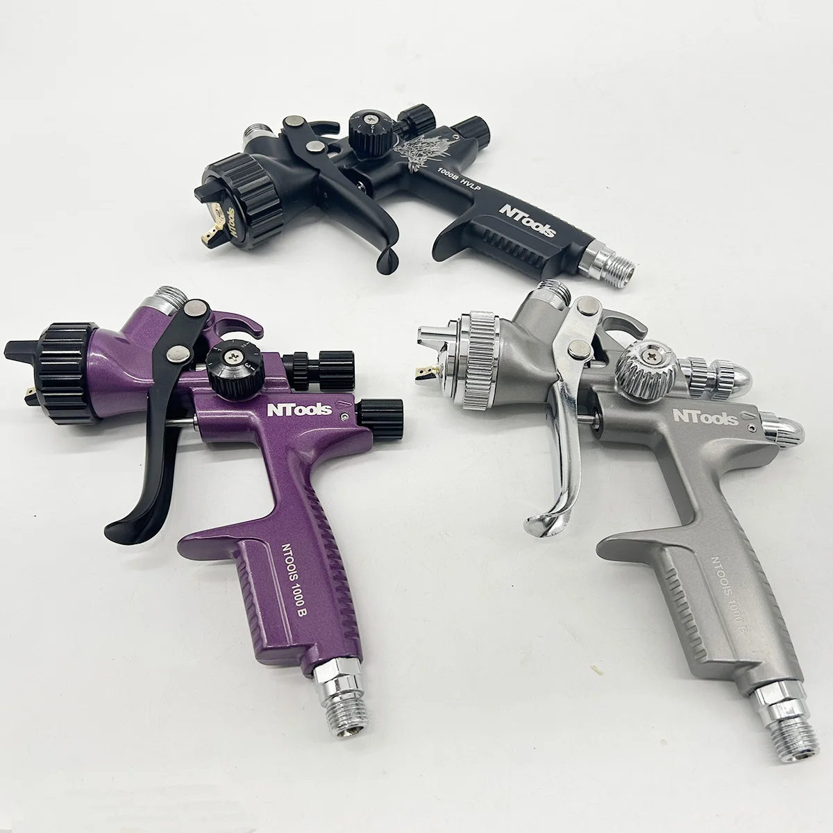 Air Spray Gun with 1.3 Or 1.4mm Nozzle 600cc Plastic Cup Paint Spray Gun for Car Body Repair Professional Spray Painting Tool
