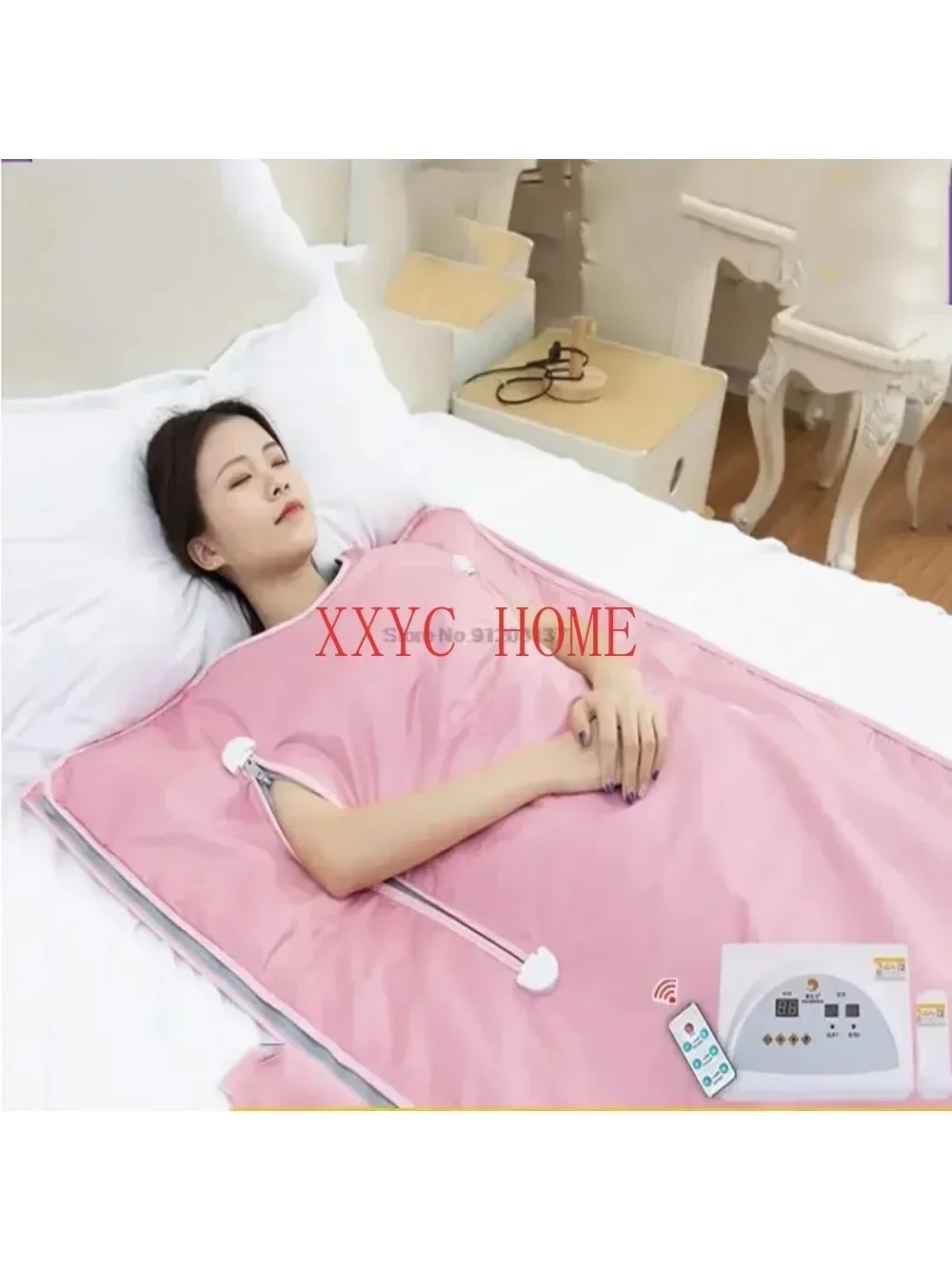 Sweat Steaming Blanket Far-infrared Sweat Steaming,Sea Buckthorn Discharging Acid,Dampness,and Cold Sweat Steaming Bag 180*80cm