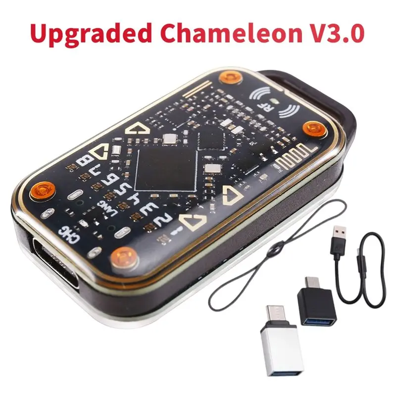B24B Chameleon V3.0 Duplicator RFID Smart Chip Emulator Reader 125Khz 13.56Mhz ID IC Smart Card Tag Copyer Upgrade