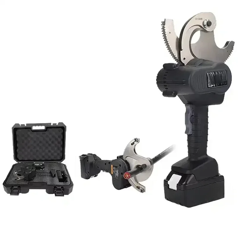 EC-50 EC-65 Battery Powered Electric Cordless Hydraulic Cutter Tool Ratchet Up To 65Mm Copper Cable Wire Scissors