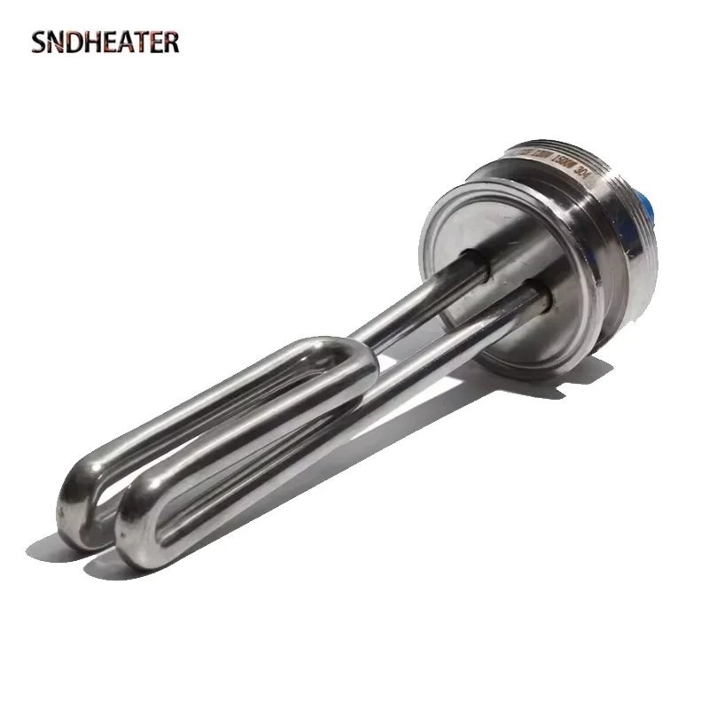 

Нагревательный элемент SNDHEATER 1.5" (50.5 мм) с фланцем Tri-Clamp для воды, 240В, SS304, 2.5кВт, 3.5кВт, 4.5кВт, трубчатый, с защитным колпачком