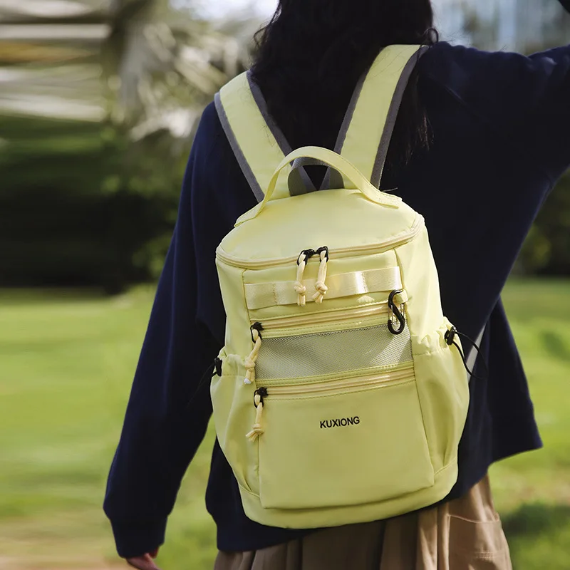 

Повседневный школьный рюкзак, нейлоновый рюкзак, уличная дорожная сумка для альпинизма, большая школьная сумка для студентов, сумки унисекс для пар