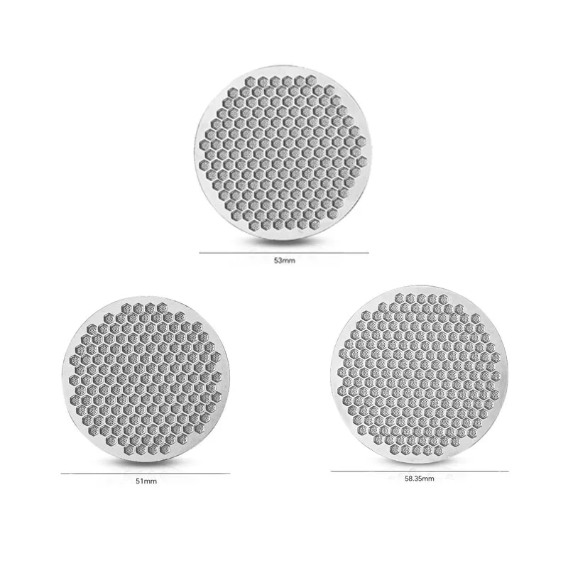 

1-20Pieces Reusable Coffee Filter Screen 51/53/58mm Heat Resistant Mesh Screen Portafilter Barista Coffee Making Puck Screen