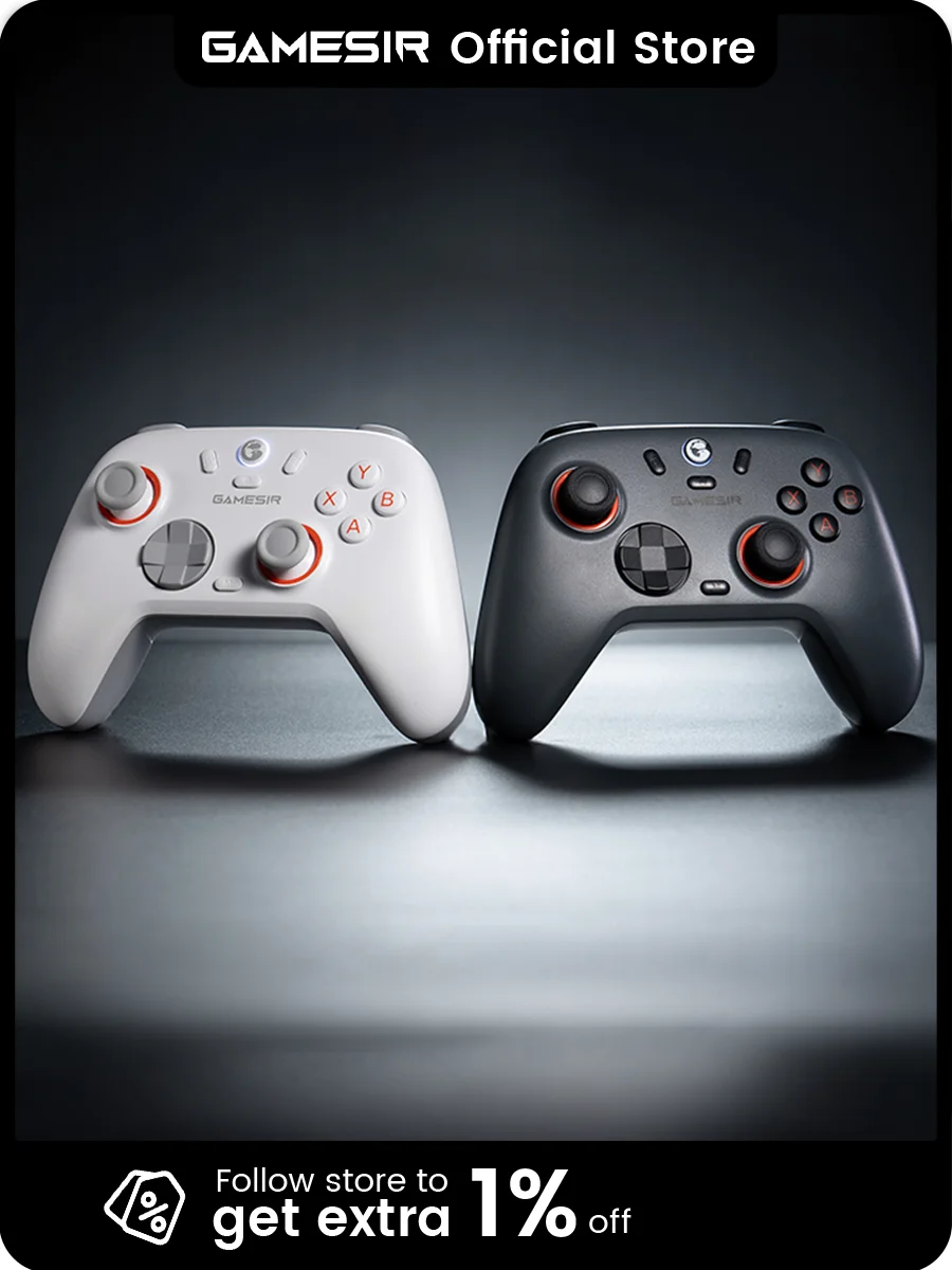 GameSir Nova Lite 2 Bezprzewodowy kontroler do Switcha z efektem Halla, gamepad do Nintendo Switch, iPhone, telefonów Android, PC, joystick — zdjęcie produktu 7