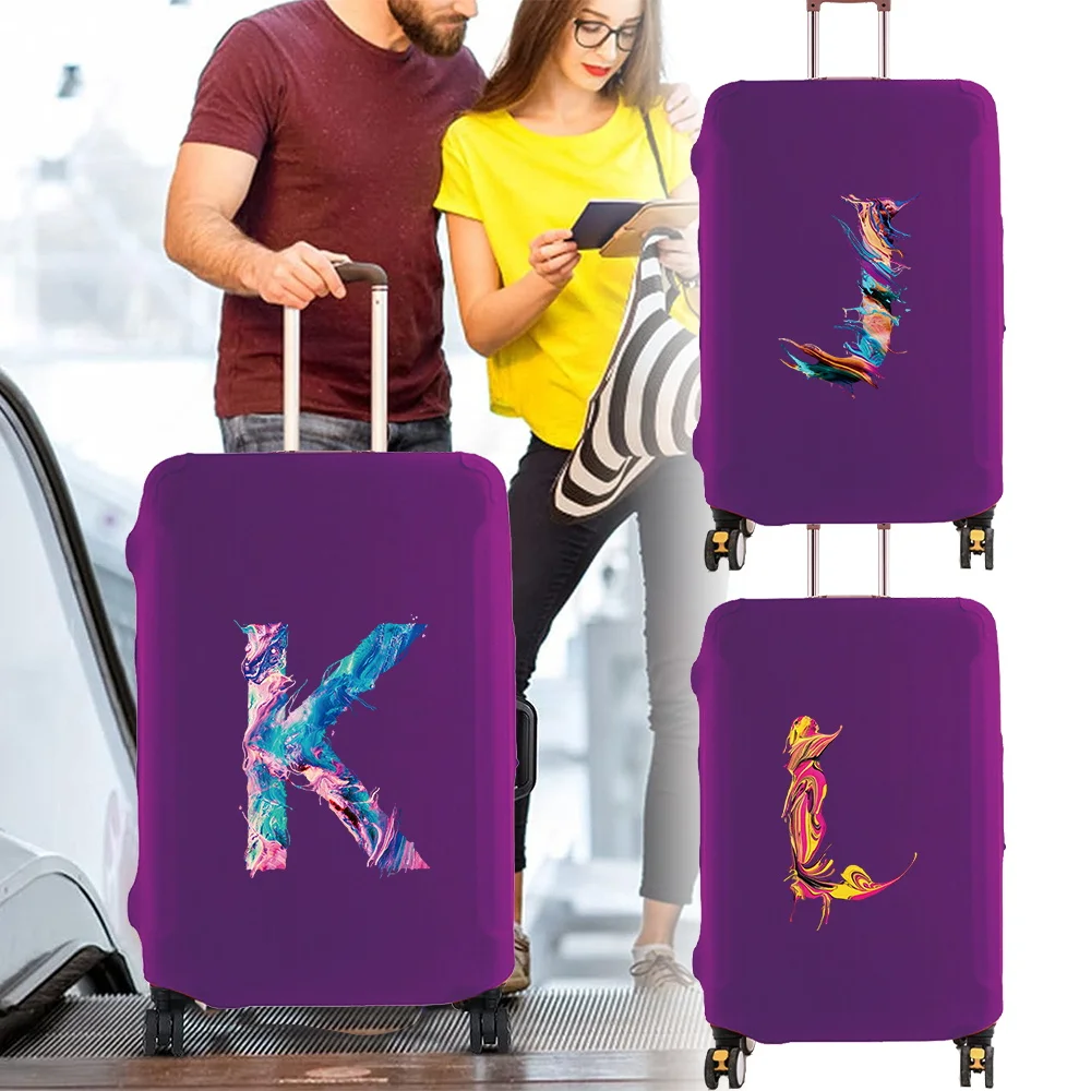 

Trolley Box Cover Wear Resistant Multiple Style Options Thick Elastic Luggage Cover Protector Travel Accessories 18-32inch