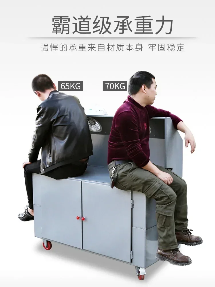 Sell like hot cakes Motor range hood truck commercial large range hood truck large suction exhaust car oven set