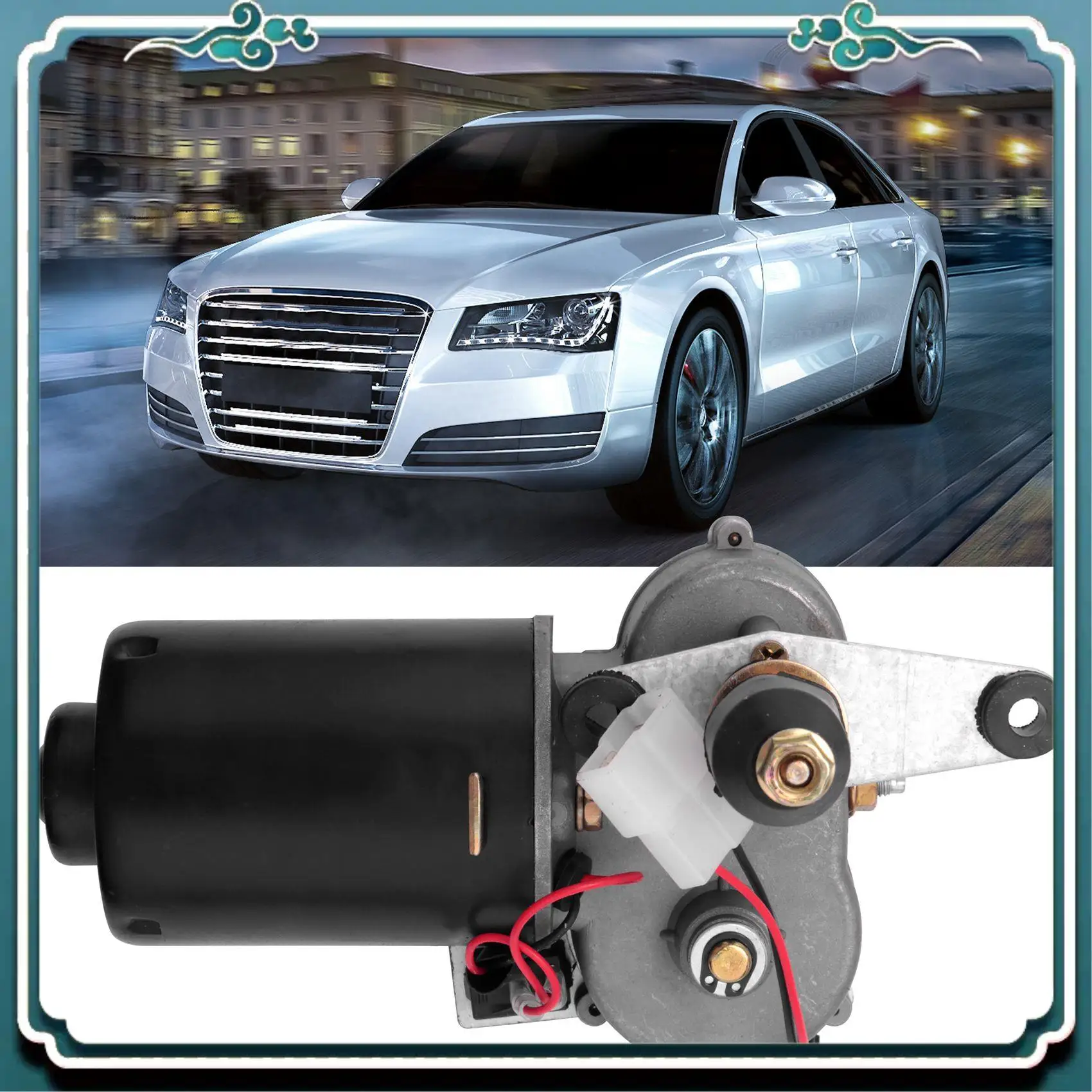 

Premium 1 Set DC12V 30W Universal UTV Electric Windshield Wiper Motor Kit Wiper Assembly For Polaris Ranger RZR 900 Honda