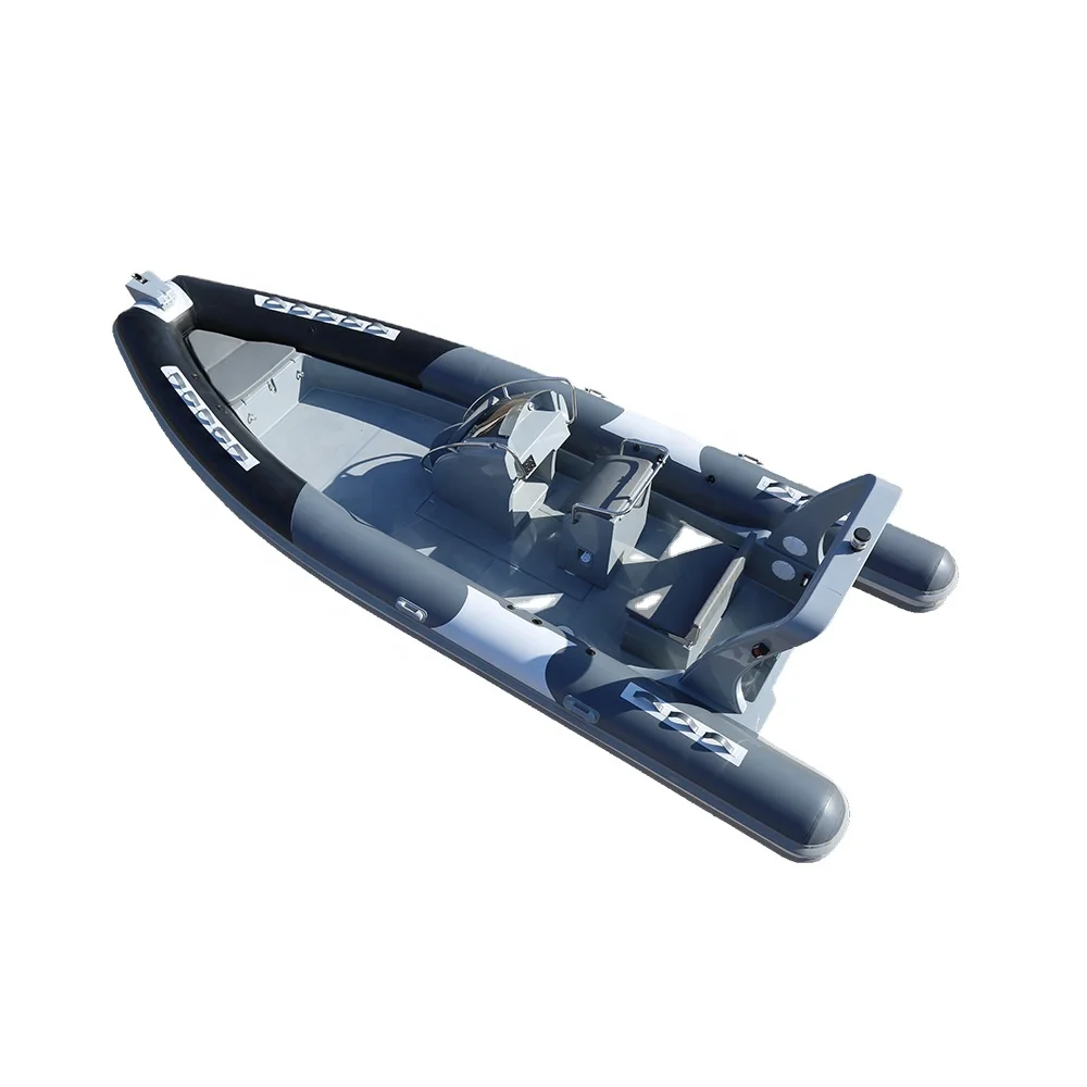 Costela de luxo 680 esporte iate fundo plano casco rígido inflável  pvc/ipala barco com motor de popa para deriva ao ar livre / Barcos, image size:1000x1000