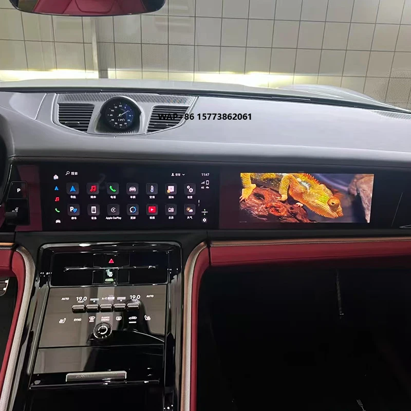 

Car Modification Passenger Screen Multimedia Player Upgrade Kit Android GPS Navigation for Por Panamera 2024-2025