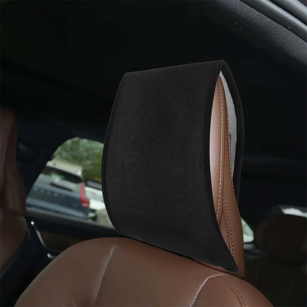 

2Pcs Car Headrest Covers Cotton Soft Comfortable Protective Car Seat Headrest Protector Replacement Universal Fit Vehicle