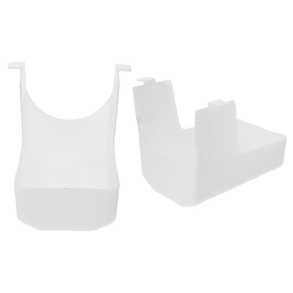 

2 шт. Защитные крышки для освещения кухонной вытяжки, сверхпрочные пластиковые линзы для вытяжки, легко моются, элегантный дизайн