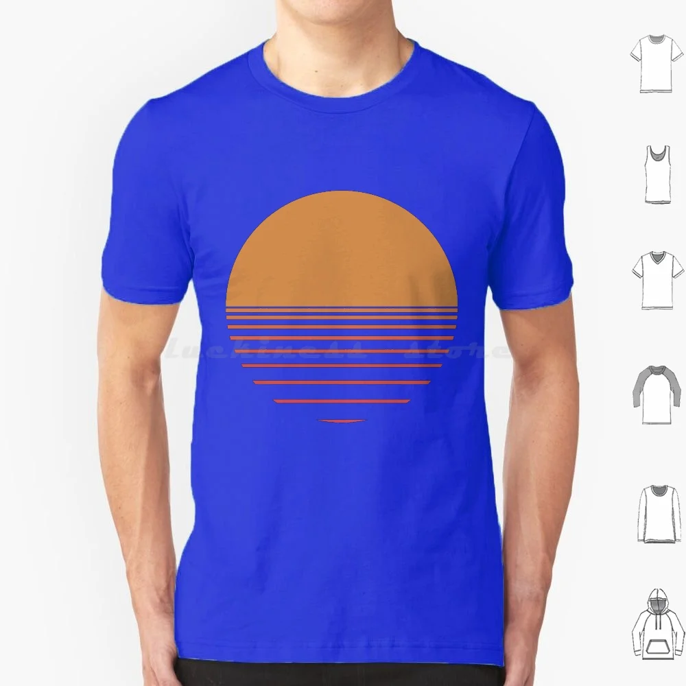 Chillwave Sunset Graphic Sun T Shirt Big Size 100% Cotton Tycho Awake Sun Music Edm Dj Past Is Prologue Dive Epoch Weather