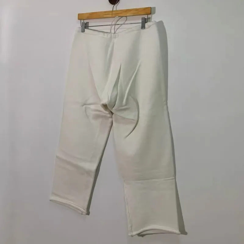 American Street Oversized Outfit Kanye Vultures Sweatpants Casual Loose Men Women Thin Fleece Guard Pants Drawstring Trousers