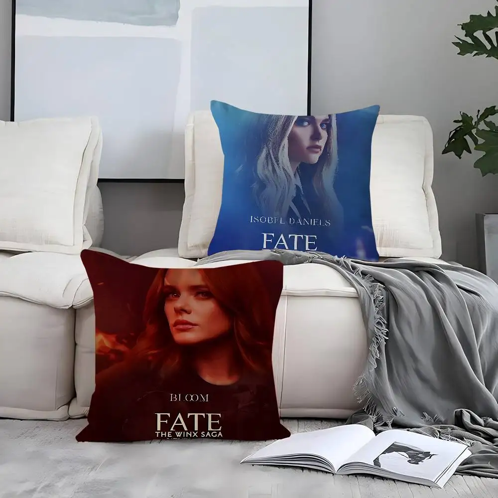 مصير Winx ساغا S-Season 1 المخدة تون هدية غطاء الوسادة غرفة نوم المنزل أريكة كرسي مقعد ديكور كيس وسادة