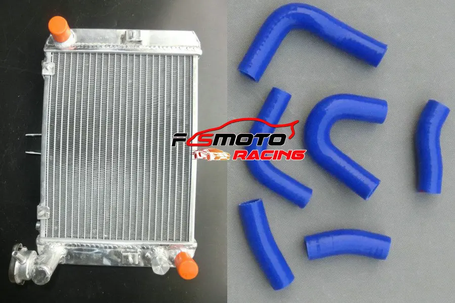 For Honda V65 Magna VF1100C VF 1100 C Aluminum Radiator + Silicone Hose