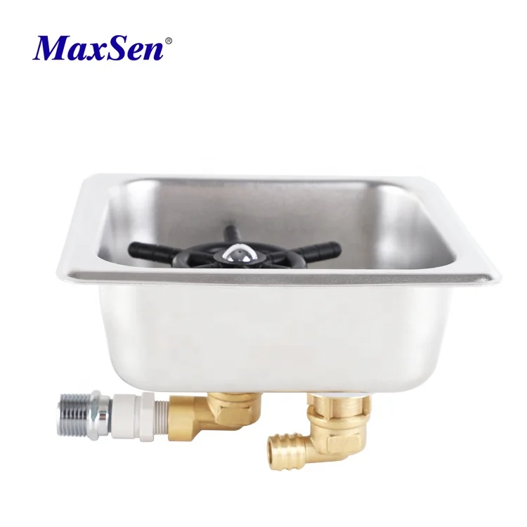 Commercial Automatic Beer Bar Glass Rinser Stainless Steel Bottle Pitcher Jug Cup Glass Rinser for Kitchen Sinks