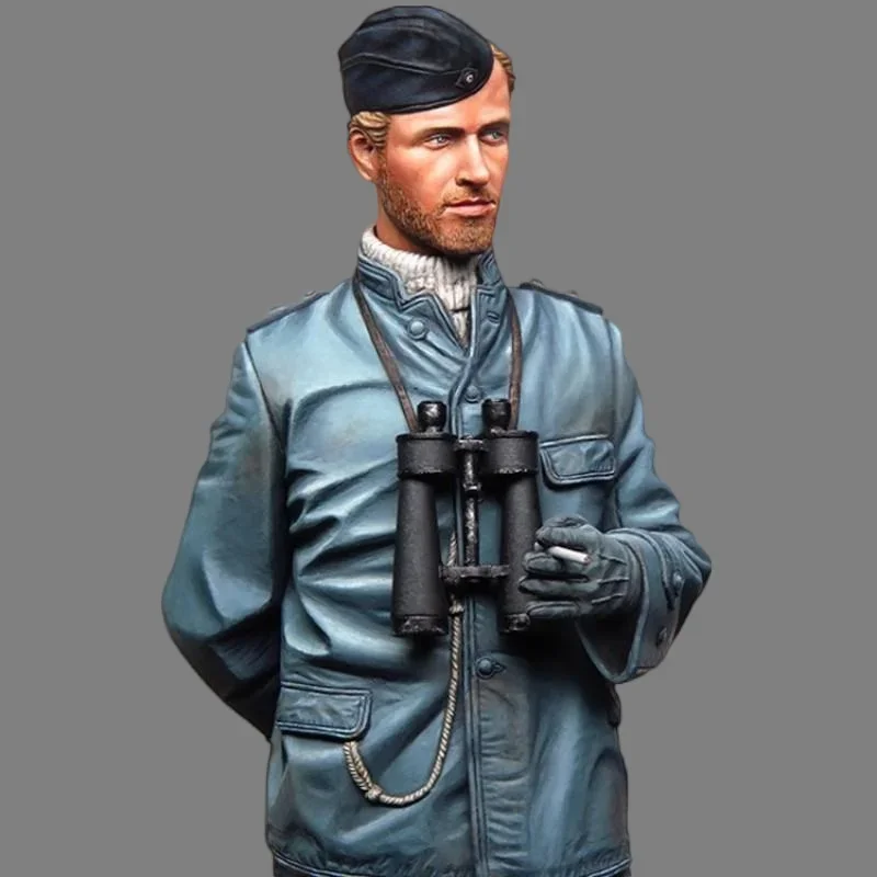 1-16-双頭彫刻兵士樹脂モデルフィギュア-gk-マイクロ-3d-プリント白モデルおもちゃ未組み立て未塗装キット