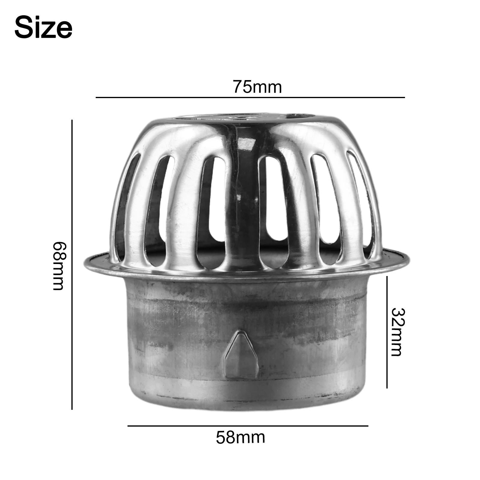 304 Stainless Steel Roof Floor Drain designed for Quick Installation and Effective Drainage in Various Settings