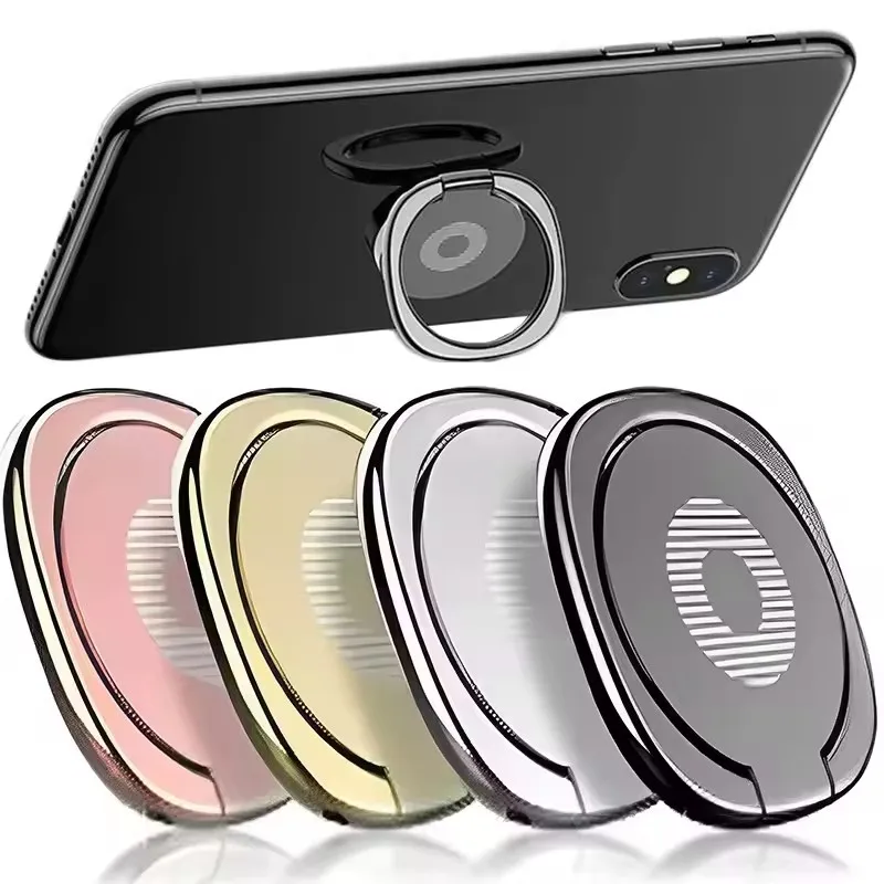 

Universal Finger Ring Holder Stand Grip 360 Degree Rotating for Mobile Phone Car Magnetic Mount Phone Back Sticker Pad Bracket