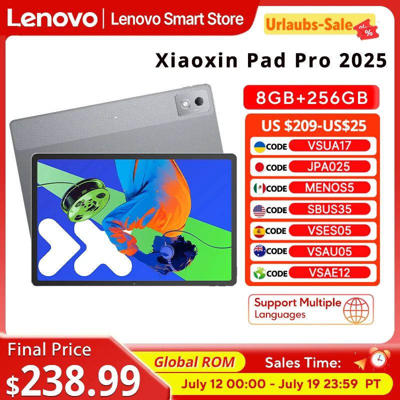 オリジナル Lenovo Xiaoxin Pad Pro 2025 12.7インチ タブレット