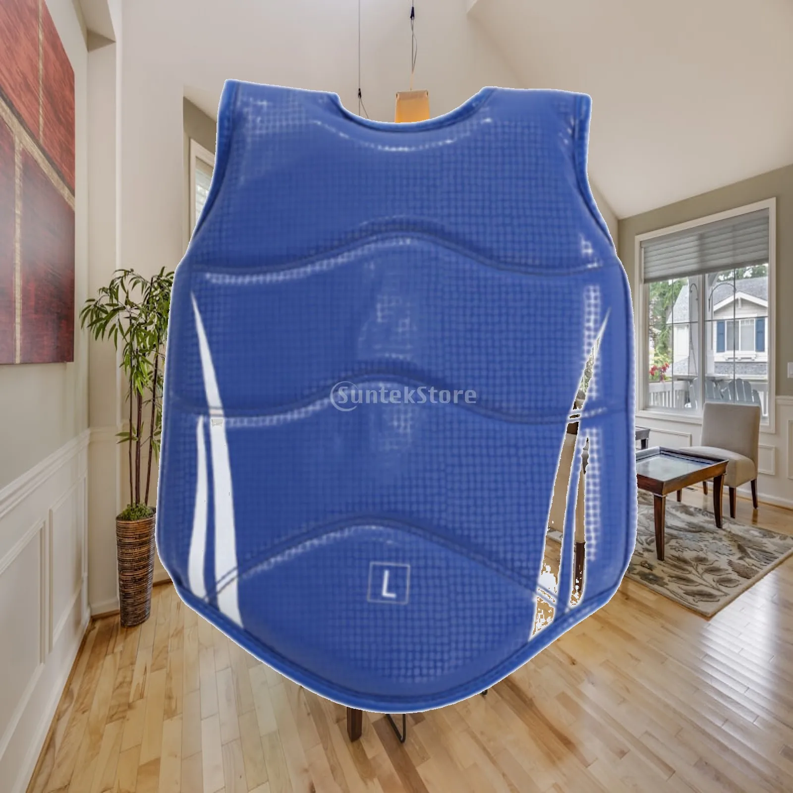 Karate Chest Guard Martial Arts Sparring Protective Muay Thai Sanda Belly