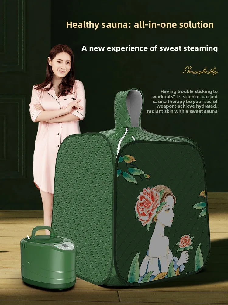 Sweating Box Home Full-Body Detox Sauna Room Household Sweating Bath Box Steam Bag Steamer Bucket Machine