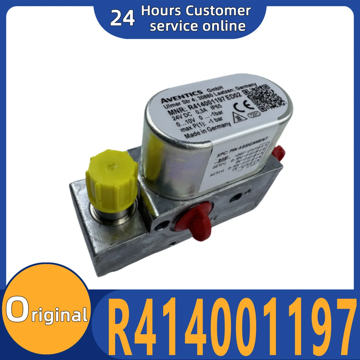 

Brand new original electromagnetic proportional valve R414001197 R414001200 R414002408 R414003365