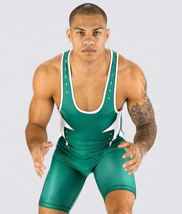 Wrestling Singlets Tummy Control Wear GYM Sleeveless Triathlon PowerLifting Clothing PowerLifting Skinsuit