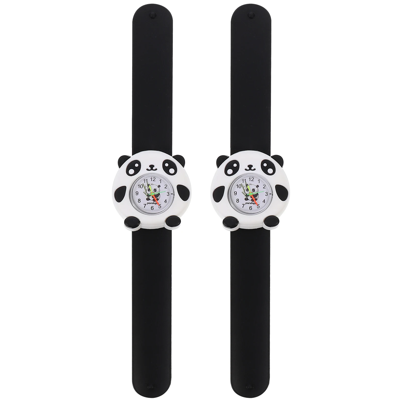 

2 Pcs Silicone Children Watch Bendable Portable Kids Students P Waterproof Durable Gift Watch Accessories