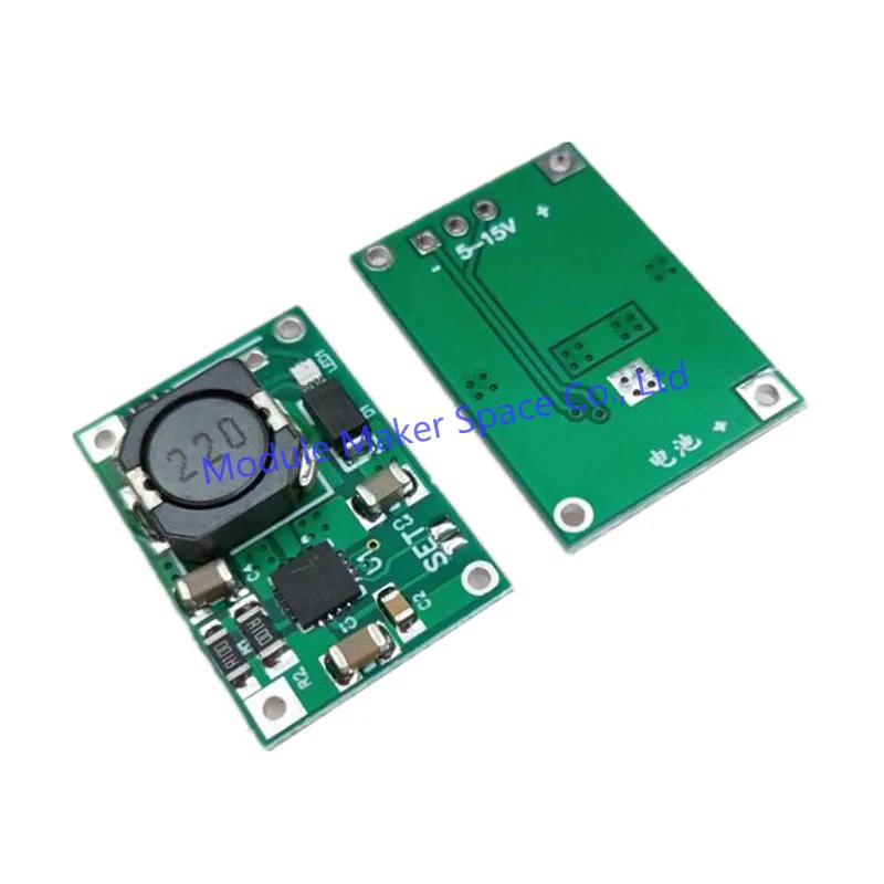 TP5100 การจัดการการชาร์จแบตเตอรี่ลิเธียมเดี่ยวคู่เข้ากันได้กับแผ่นลิเธียมแบบชาร์จไฟได้ 2A