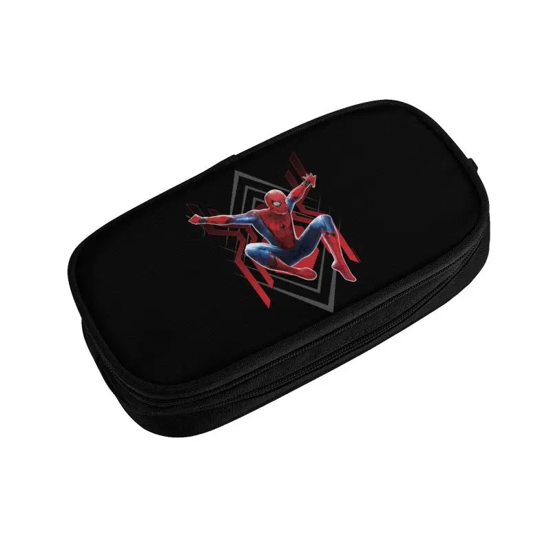 Imagem -03 - Spiderman Spider Jump Pencil Case Bolsa de Caneta de Grande Capacidade Material Escolar Meninos e Meninas Personalizado