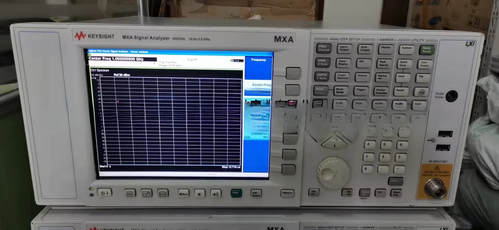 Spectrum Analyzer Agilent Keysight for N9020A MXA Used Spot Been Test OK 3.6G