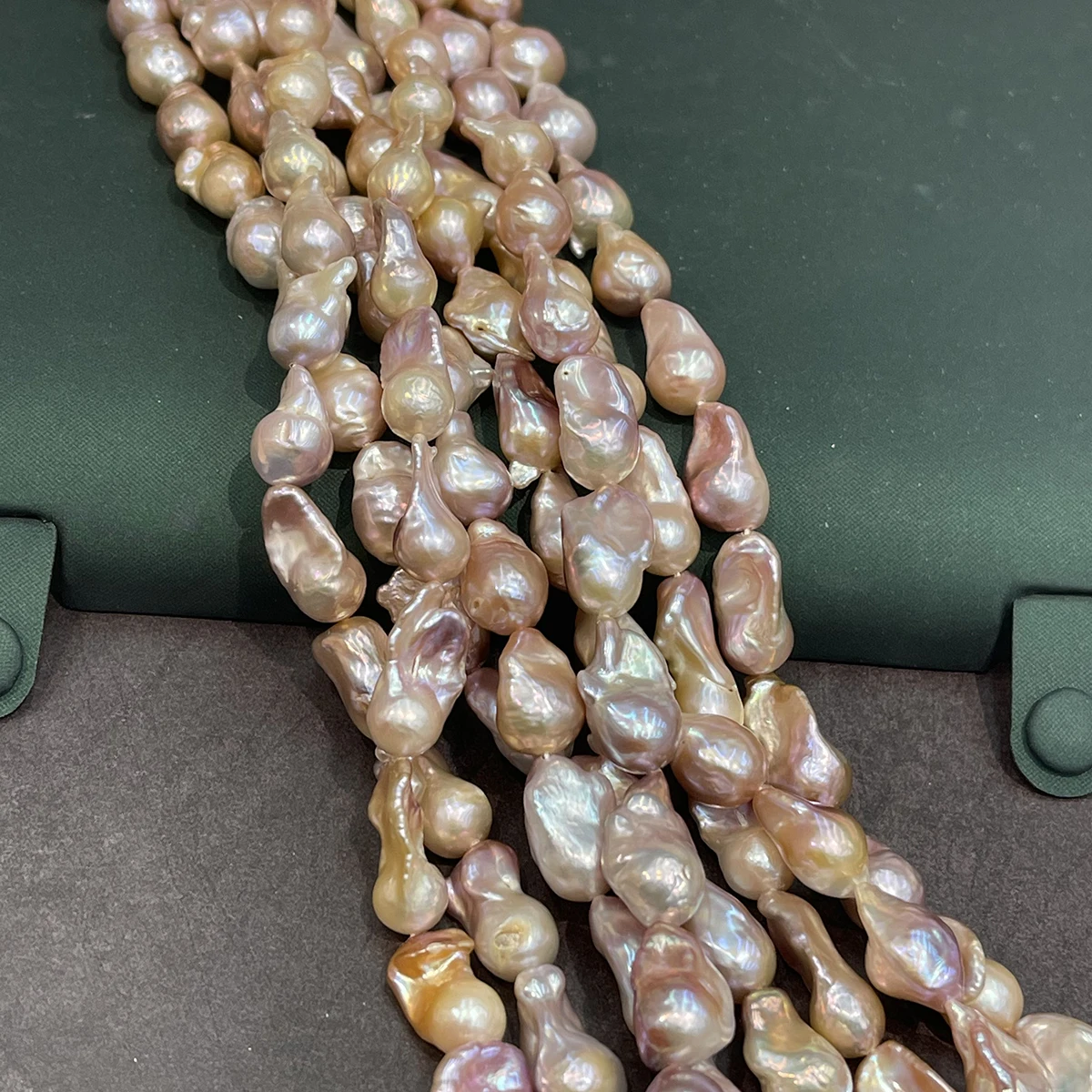 Rainbow Baroque Pearl Natural Freshwater Pearl 13x18mm For Jewelry Making DIY Necklace Bracelet Earrings Accessory