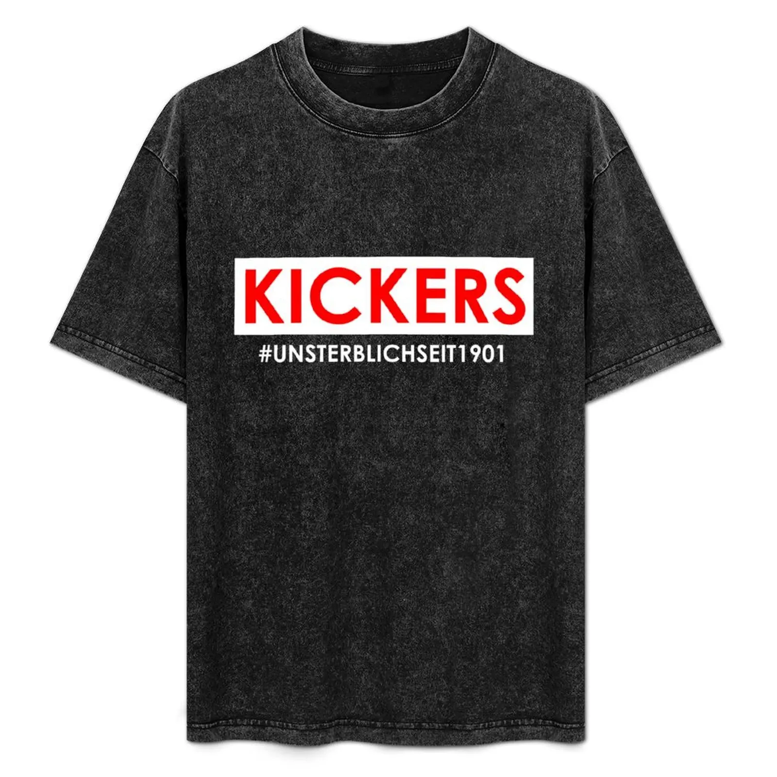 

KICKERS unsterblich seit 1901 / city Offenbach football fan T-Shirt High Elasticity Sports Tee Shirt
