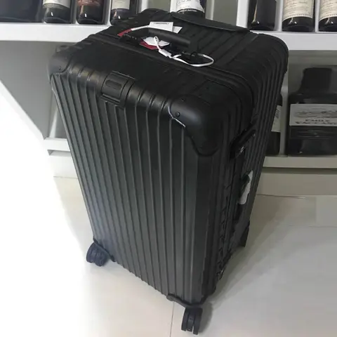 대용량 수하물 가방 PC 소재 운동 여행 대형 스포츠 버전 알루미늄 프레임 롱 핸들 태어나서 나가서 수하물 가방 수하물