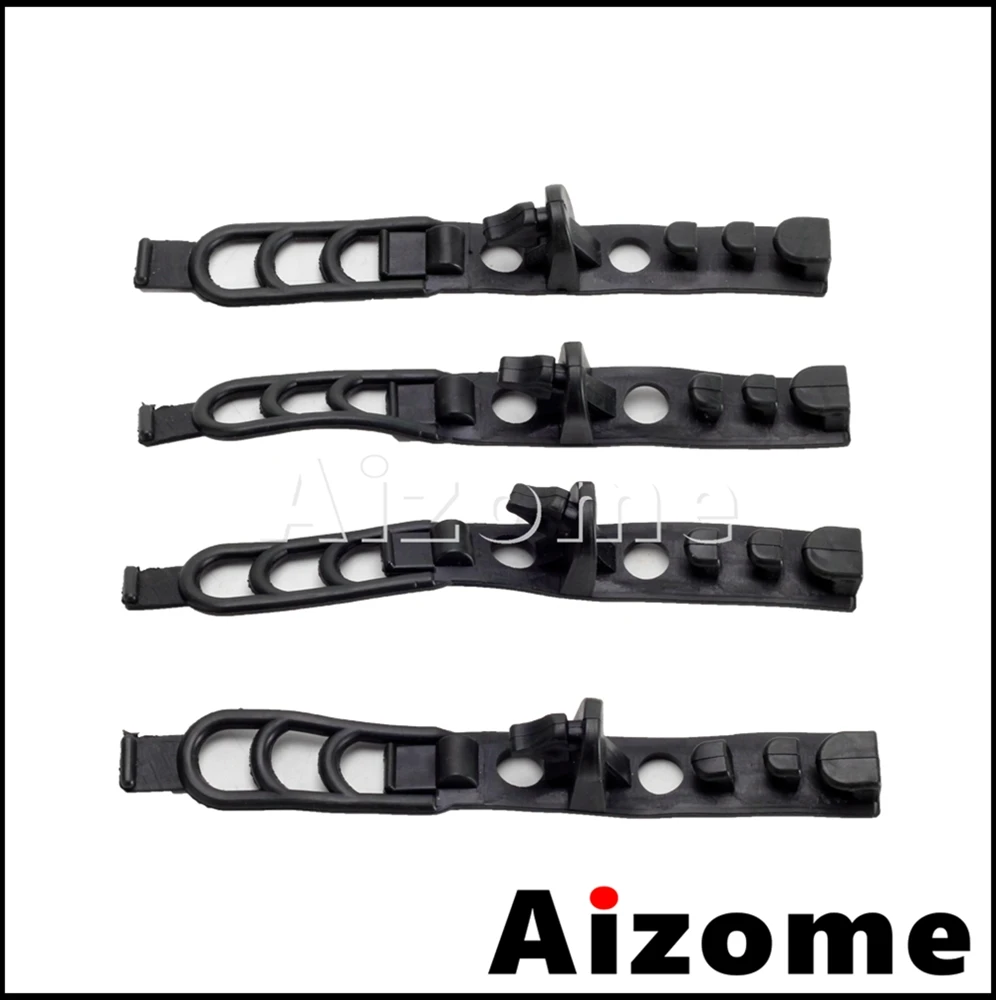 Motorcycle Headlight Straps Headlight Fairing Rubber Straps Holder 30-43 mm Dirt Bike Motocross Plastic Headlamp Fix Brackets