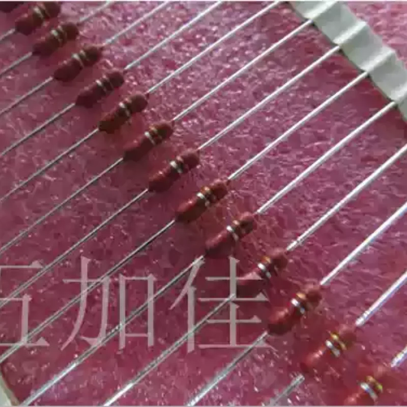 10-100pcs PR01000102207JA500 0.22R 1W 5% small volume high-power American color ring resistor