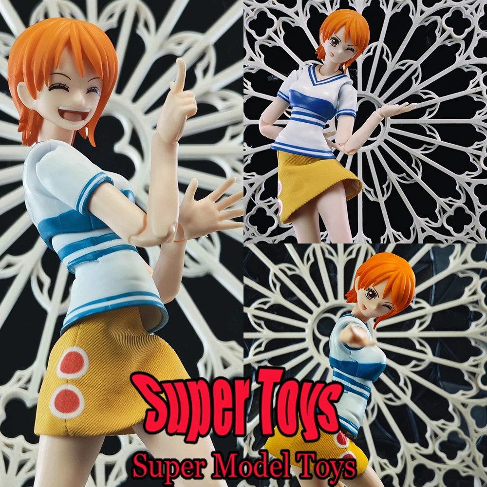 

In Stock 1/12 Scale Female Soldier Clothes Accessories One Piece Nami Yellow Skirt For 6-inches SHF Action Figure Model Doll